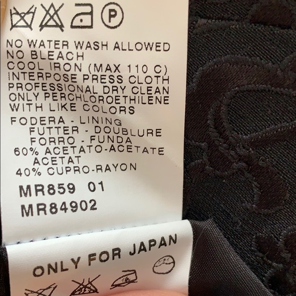 MINT Marina Rinaldi damask tulip skirt BLACK US XL - Picture 11 of 11